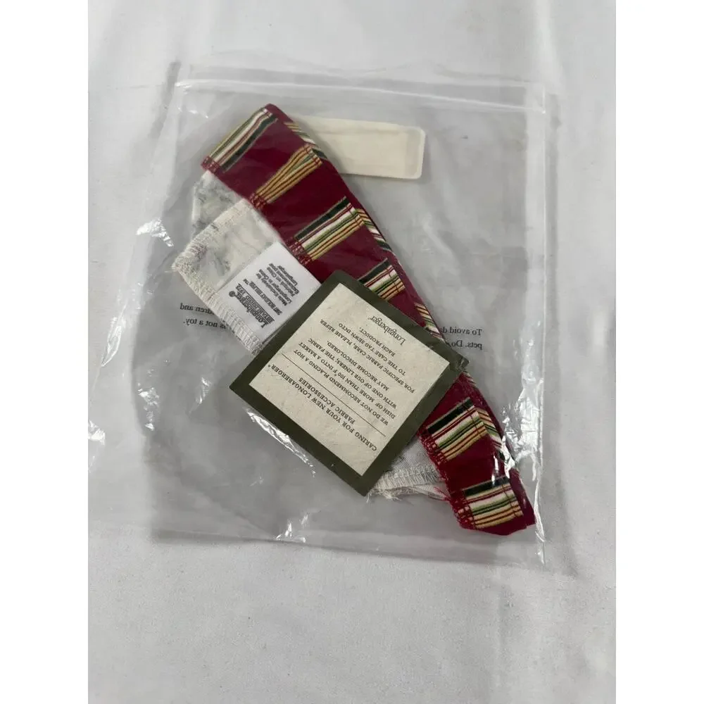 2007 Longaberger Holiday Helper Holiday Botanical Fabric Liner 23538270